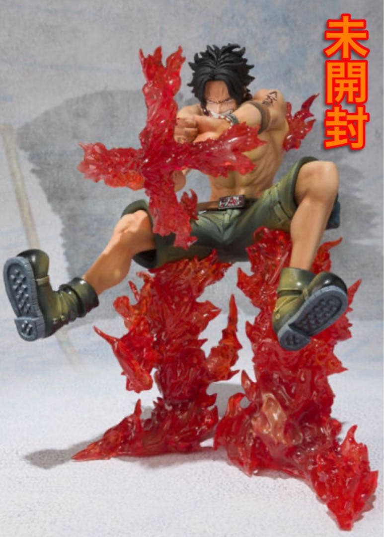 ワンピースフィギュアアーツZERO ポートガス・Ｄ・エース　十字火 Amazon.co.jp: ワンピース フィギュアーツZERO ポートガス・D・エース