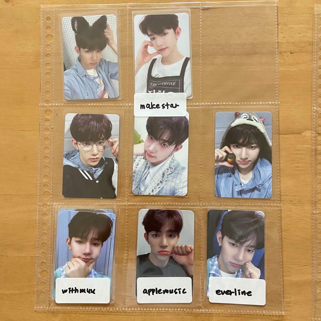 zerobaseone 特典　トレカ　ジャンハオ　チャンハオ