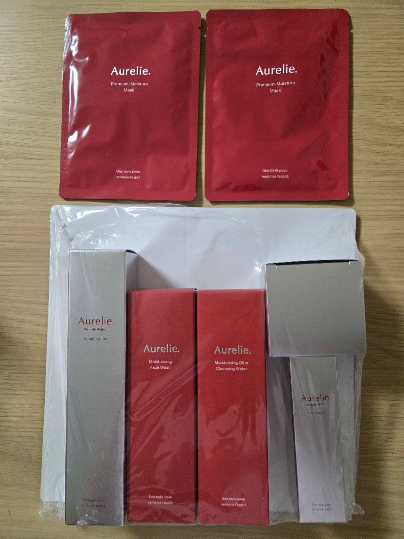 Aurelie.プレミアムエイジング集中ケアコース セット5点セット+おまけ付き