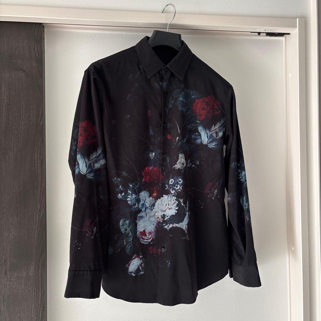 LAD MUSICIAN 19ss フラワープリントシャツ 44 花柄 LAD MUSICIAN [ラッドミュージシャン] DECHINE FLOWER BIG SHIRT