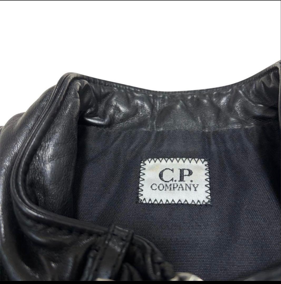 CP company レザー ジャケット Dポケ ビンテージ シーピーカンパニー