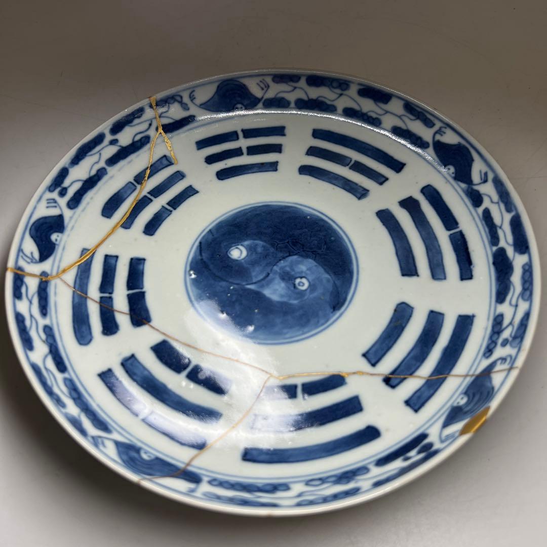 中国清時代 新渡中皿 直径18.8㎝ 東Y8-0224③ - メルカリ