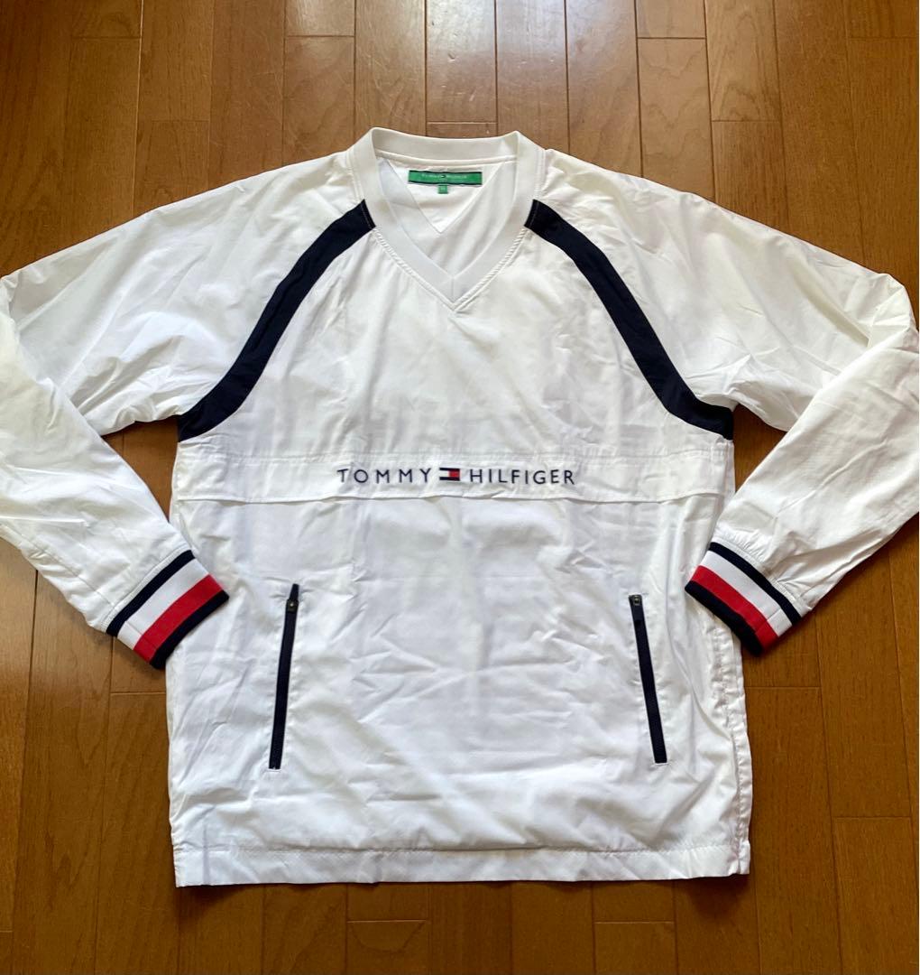 ル*ー様 トミーヒルフィガーゴルフ長袖ウインドプルオーバーLL