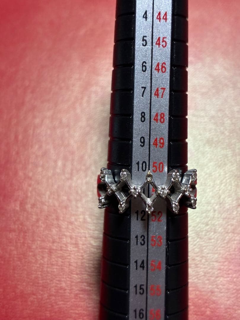 サマンサティアラ　K18WG リング　4.1g 11号