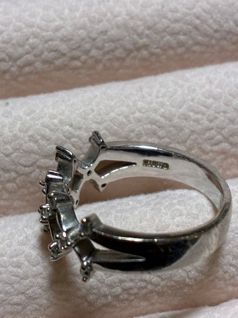 サマンサティアラ　K18WG リング　4.1g 11号