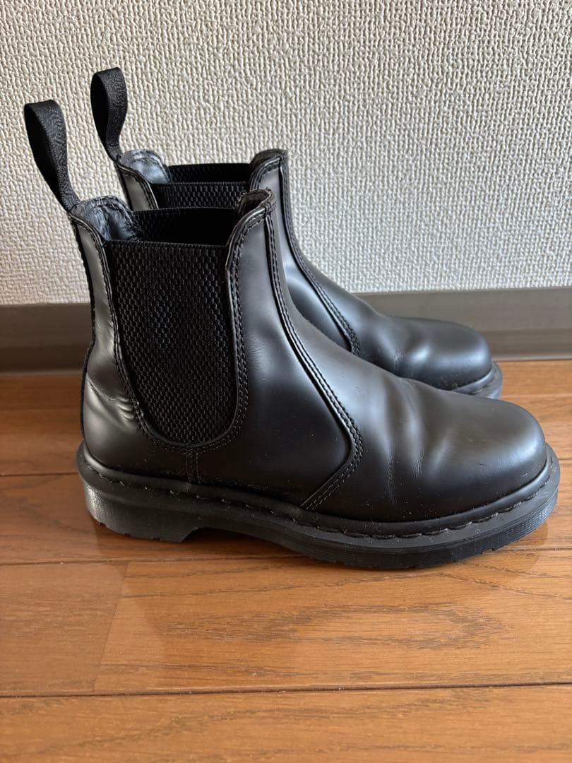 Dr.Martens 23cmレディース ブラック サイドゴアブーツ S115737189