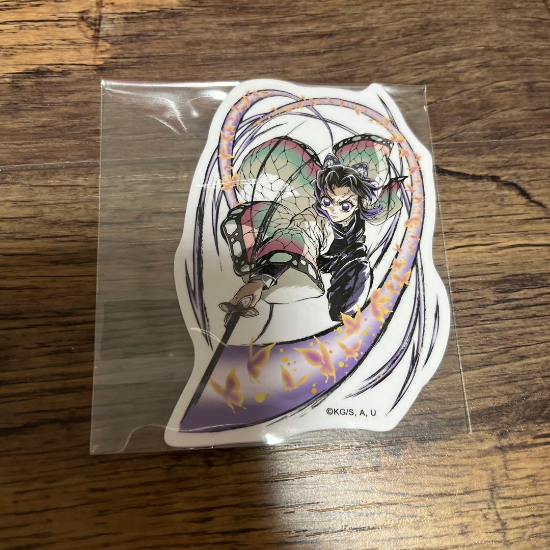 鬼滅の刃 コミケ 104 エンドロール イラスト 色紙 ステッカー 胡蝶