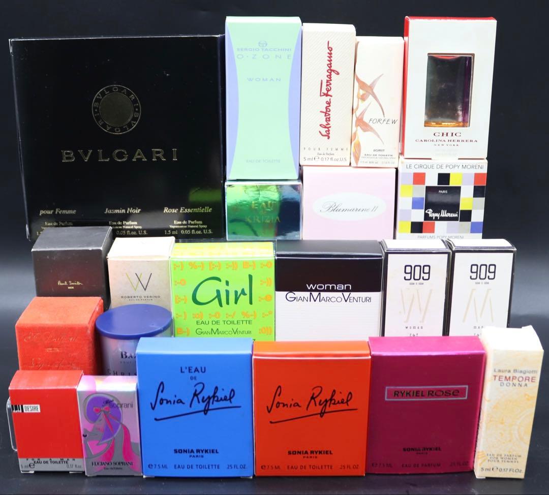 ミニ 香水 まとめ売り まとめ セット ブルガリ フェラガモ ランバン