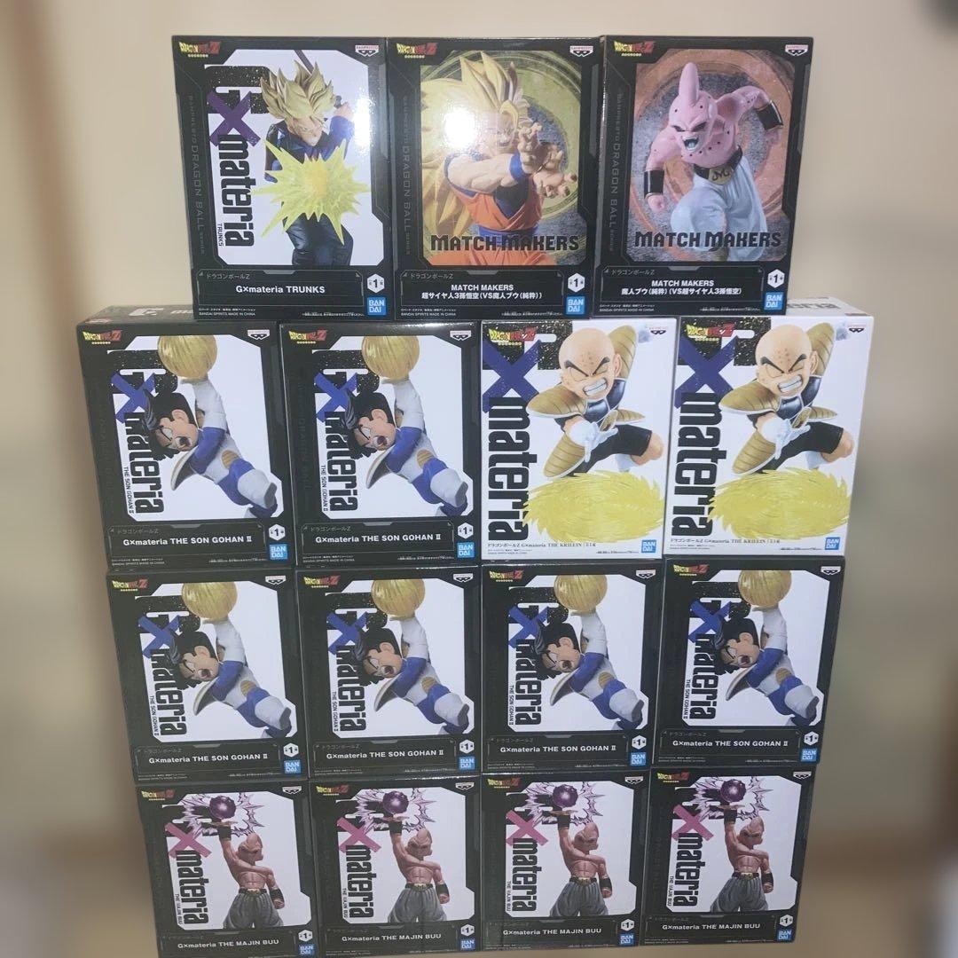 g×materia match makers 悟空 ブウ 悟飯 クリリン トラン