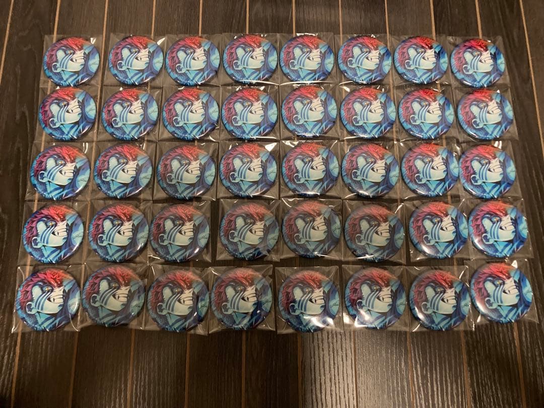 鬼滅の刃 キービジュアル 缶バッジ 猗窩座 40点 ANIPLEX（アニプレックス） 『劇場版「鬼滅の刃」 無限城編』キー