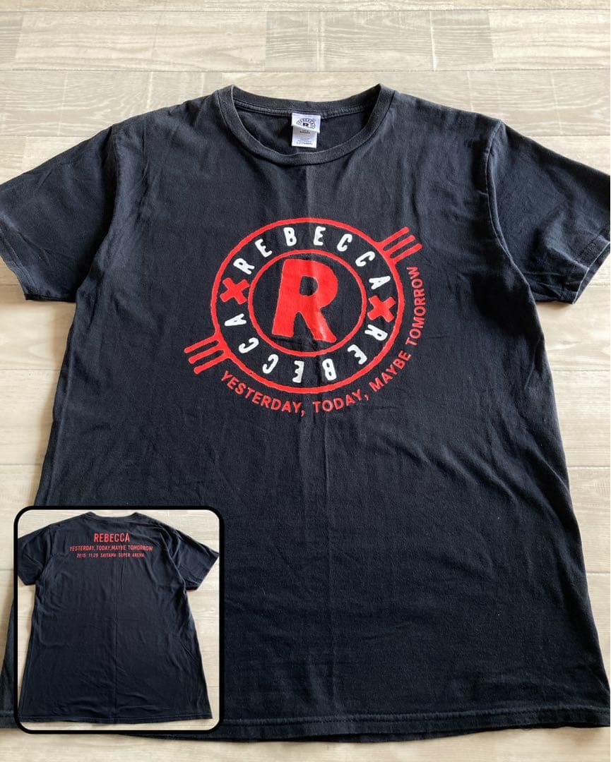 REBECCA レベッカ プリント ライブ Tシャツ - メルカリ