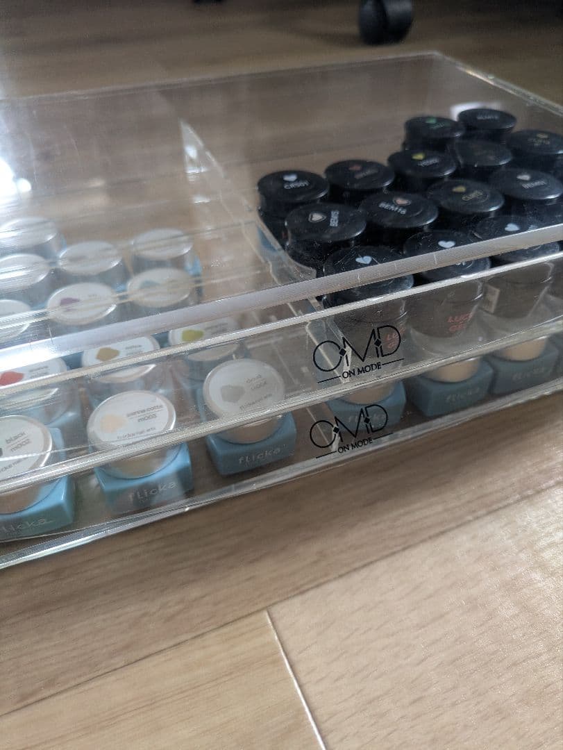 OMDアクリルケース入り*ルクジェル*フリッカジェルセット