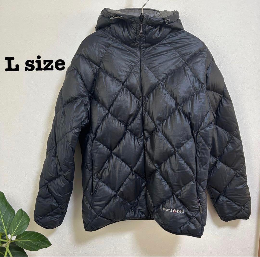 montbell ダウンジャケット　ブラック　L