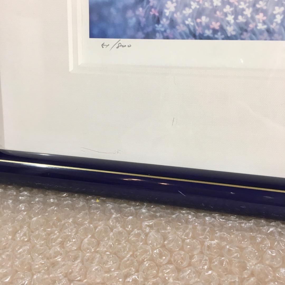 ○[作品極美品 藤城清治 ダイヤモンドスクリーニング 光の夢 本人直筆