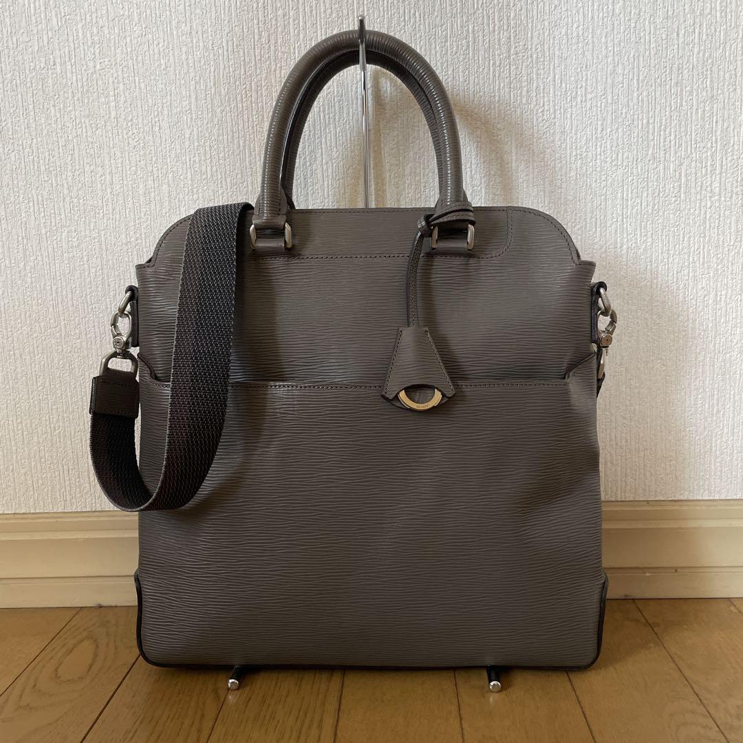 アニアリaniary 2WAYブリーフケース16-02002ウェイブレザー中古