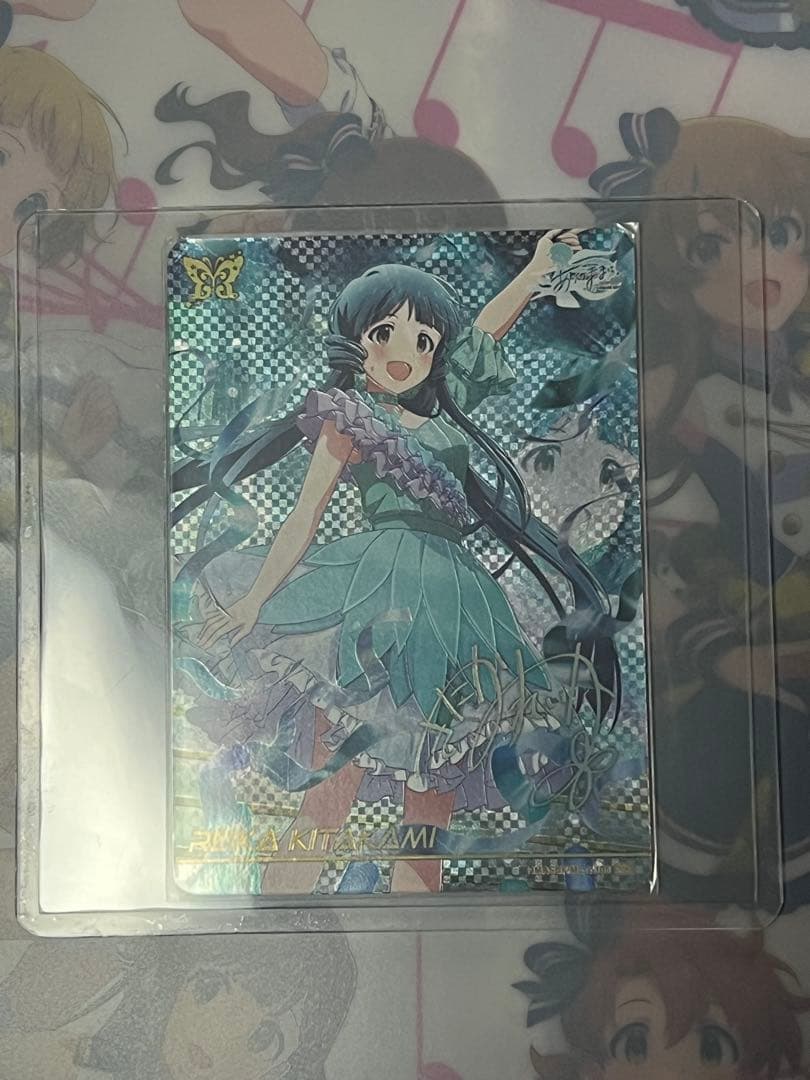 北上麗花　MR アイドルマスターミリオンライブ　カードフォリオ　おまけ付き アイドルマスター ミリオンライブ！ シアターデイズ ～Seasonal