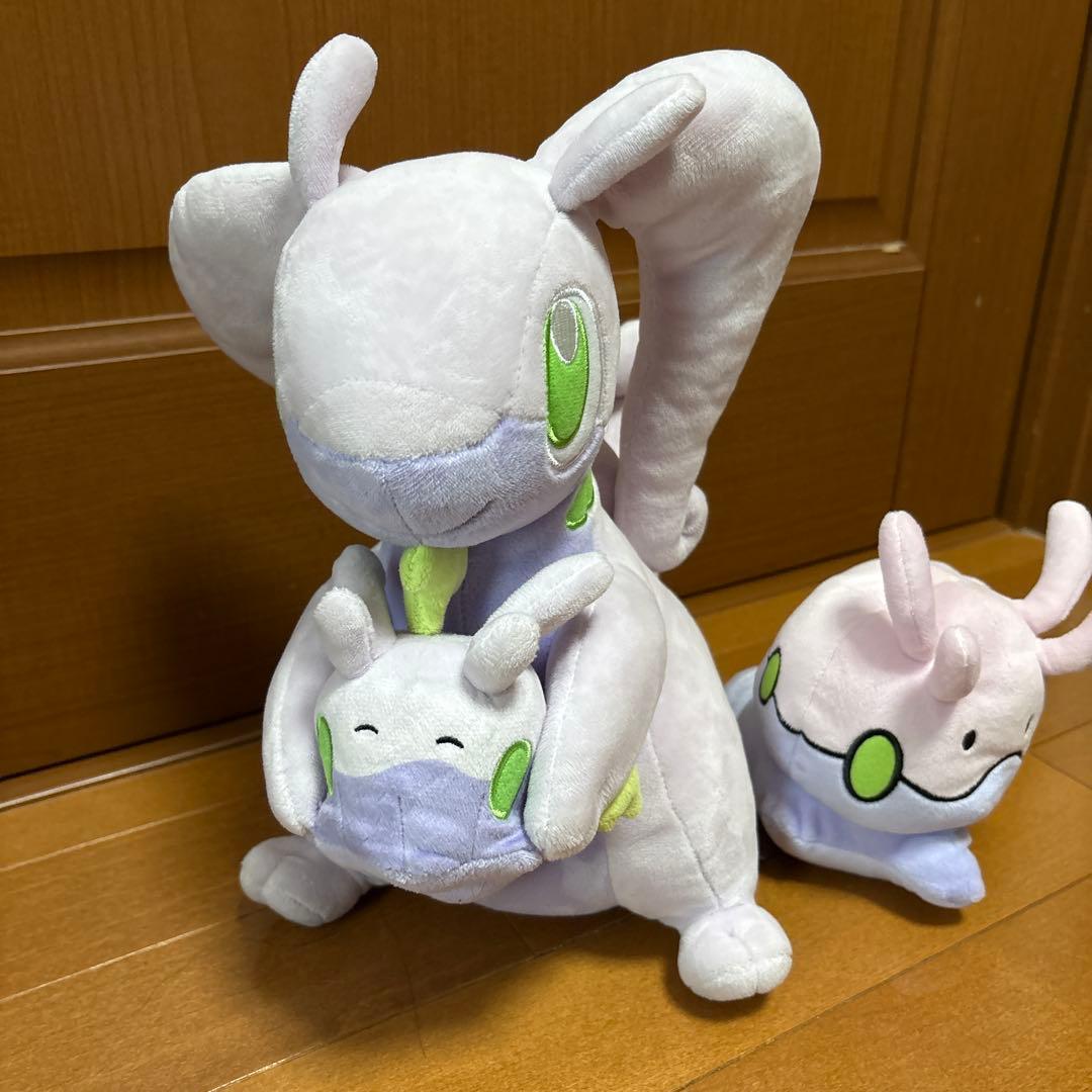 ポケモン だっこぬいぐるみ ヌメラ&ヌメルゴン・ミニヌメラ セット