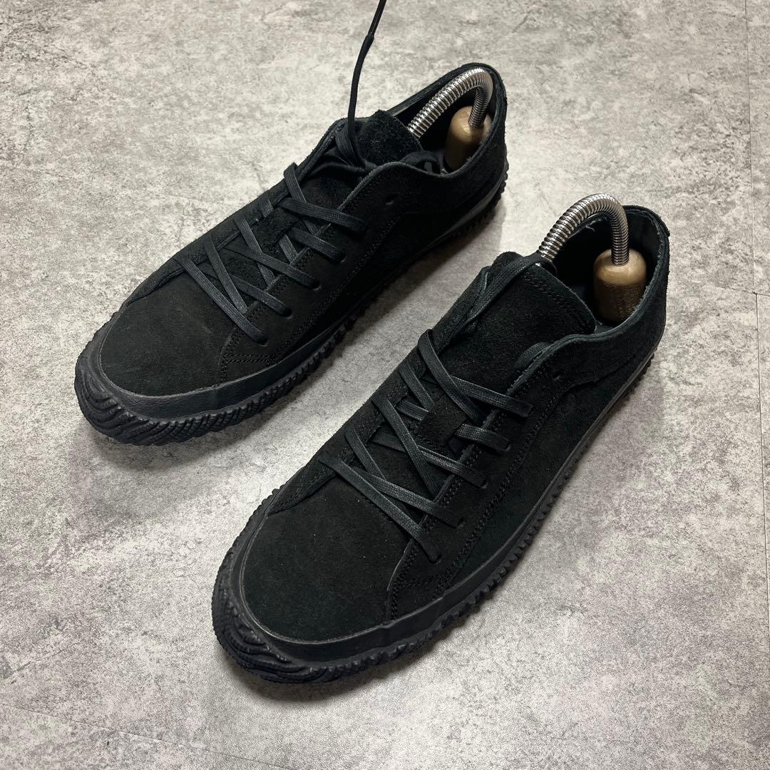 極美品 スピングルムーブ スニーカー スエード ブラック L 送料無料 SPINGLE（スピングル） SP-272（旧SPM-272） BLACK ブラック 靴