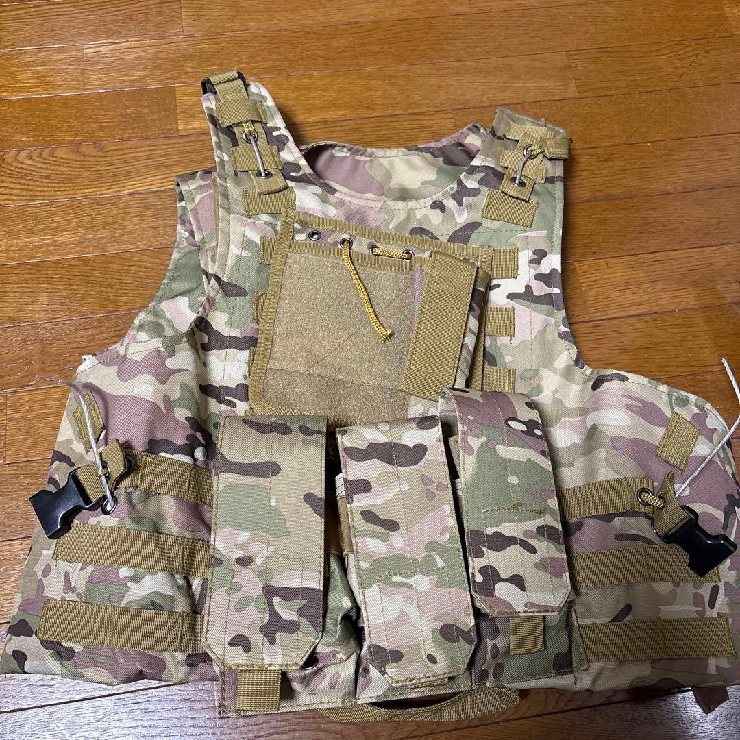 マルチカモフラージュ タクティカルベスト