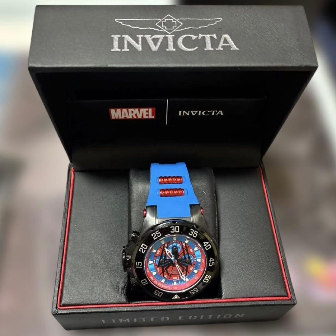 INVICTA MARVEL スパイダーマン 腕時計 Invicta Marvel Quartz 53mm 37613 Spiderman Limited Edition 4000pcs