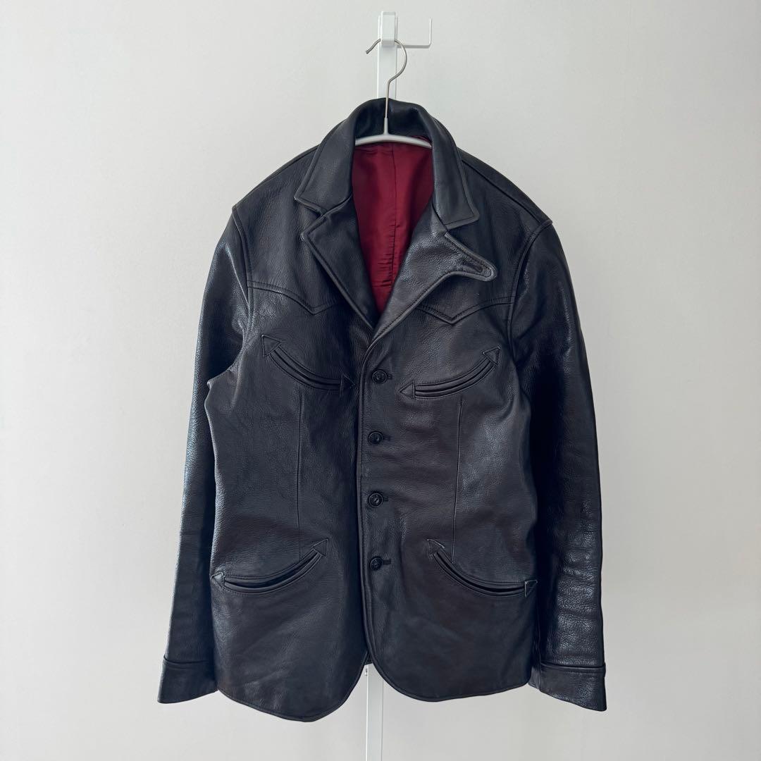 ウエストライド ゴートスキン ウエスタン レザー テーラードジャケット ウエストライドのレザーテーラードジャケット！ - ザ・ウォーリアーズ