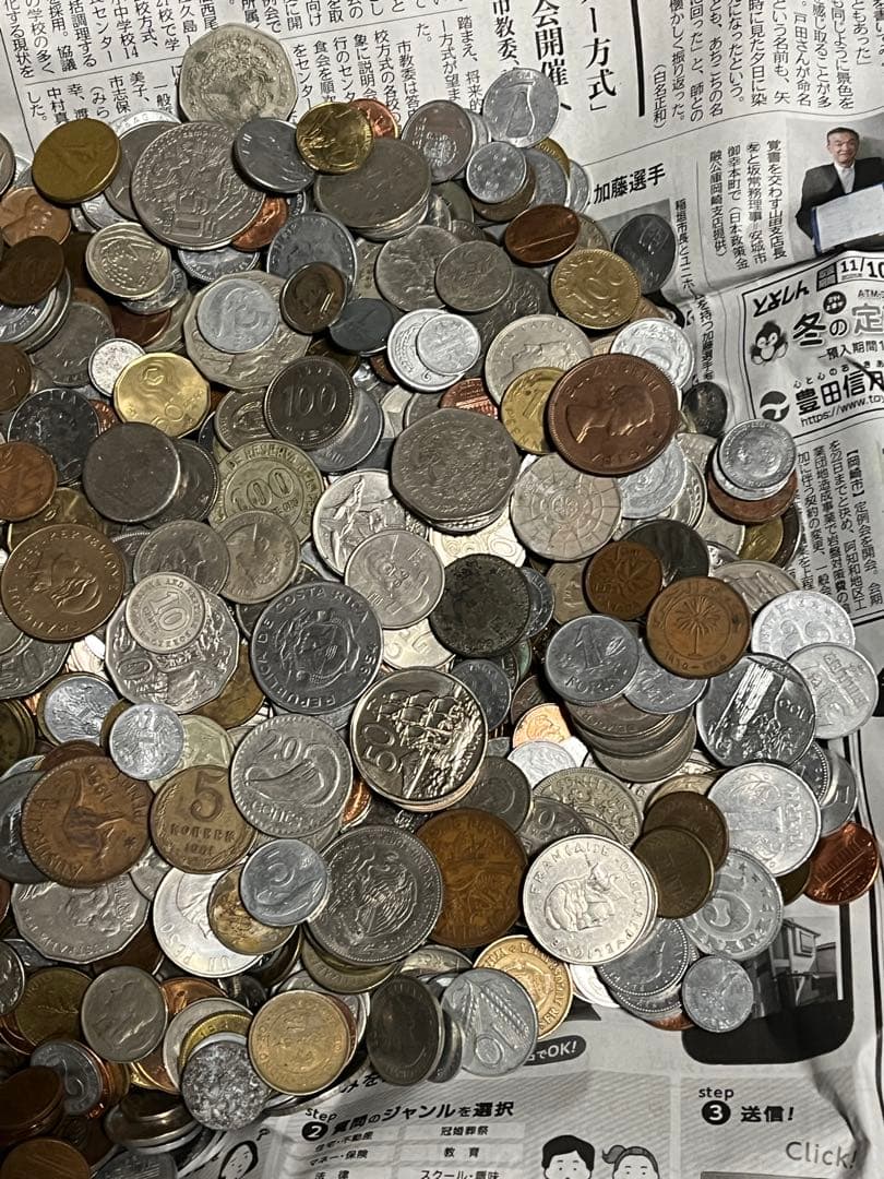 6.0kg 外国 硬貨 古銭 貨幣 まとめて 大量 アメリカ イギリス