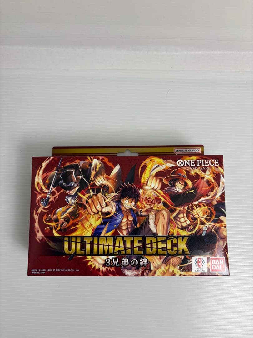 ワンピース カードゲーム ULTIMATE DECK 3兄弟の絆 - メルカリ