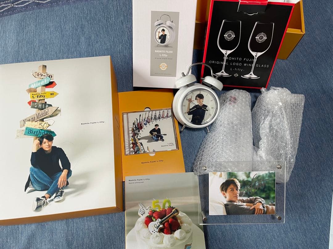 藤木直人　50th アニバーサリー　アルバム　グッズ　豪華盤 藤木直人 50th Anniversary ALBUM「L –fifty–」（読み：フィフティー