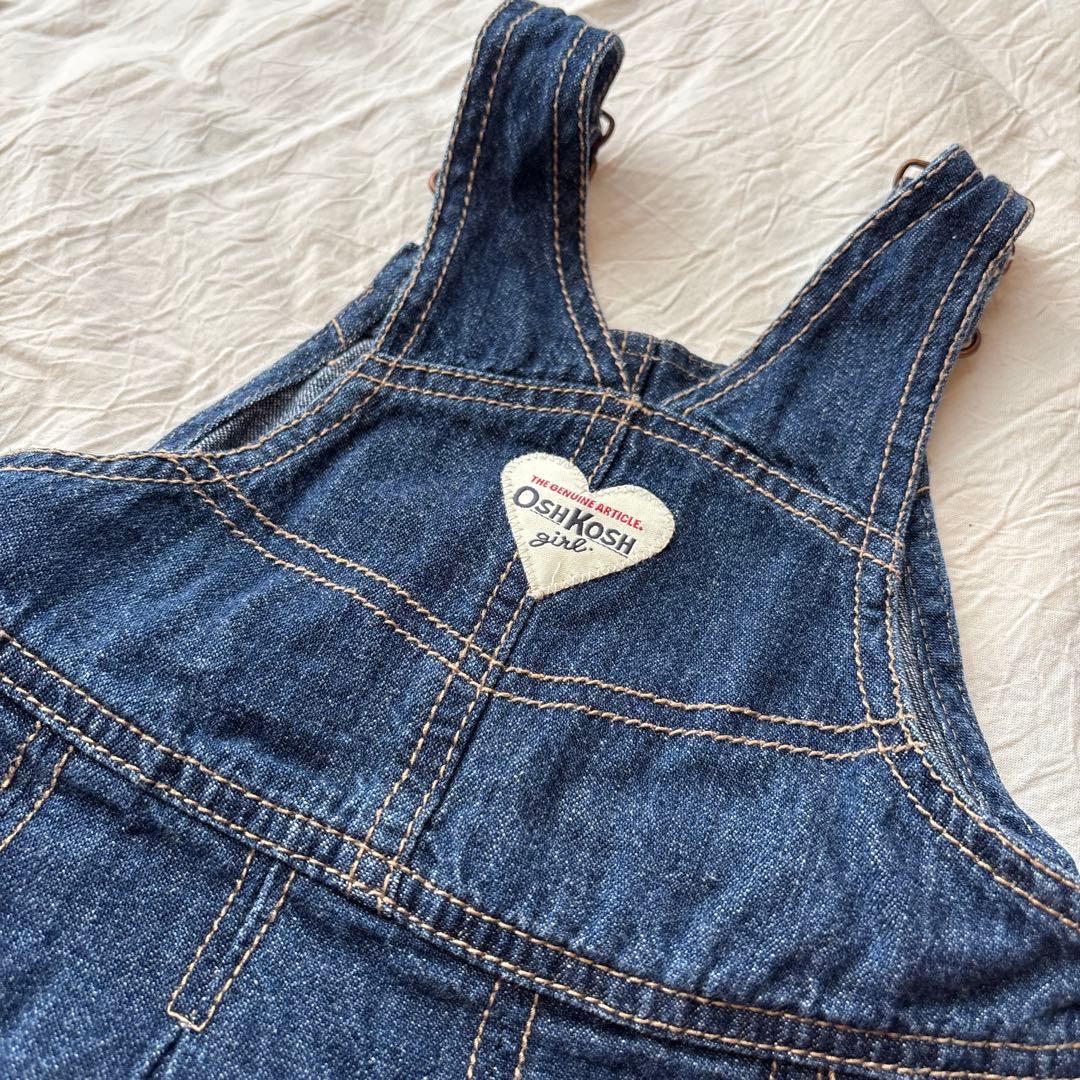 OSHKOSH kids vintage size：80 ジャンパースカート - メルカリ