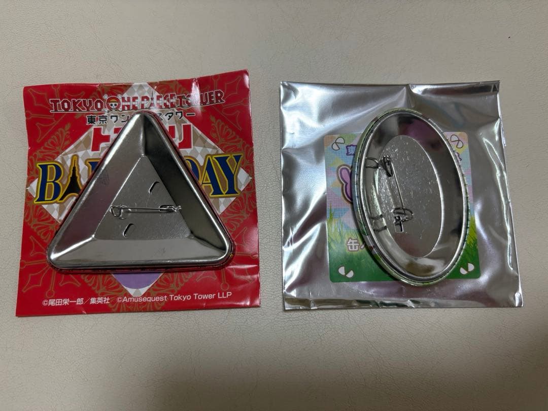 ワンピース 東京ワンピタワー トンガリバースデー イースター 缶バッジ