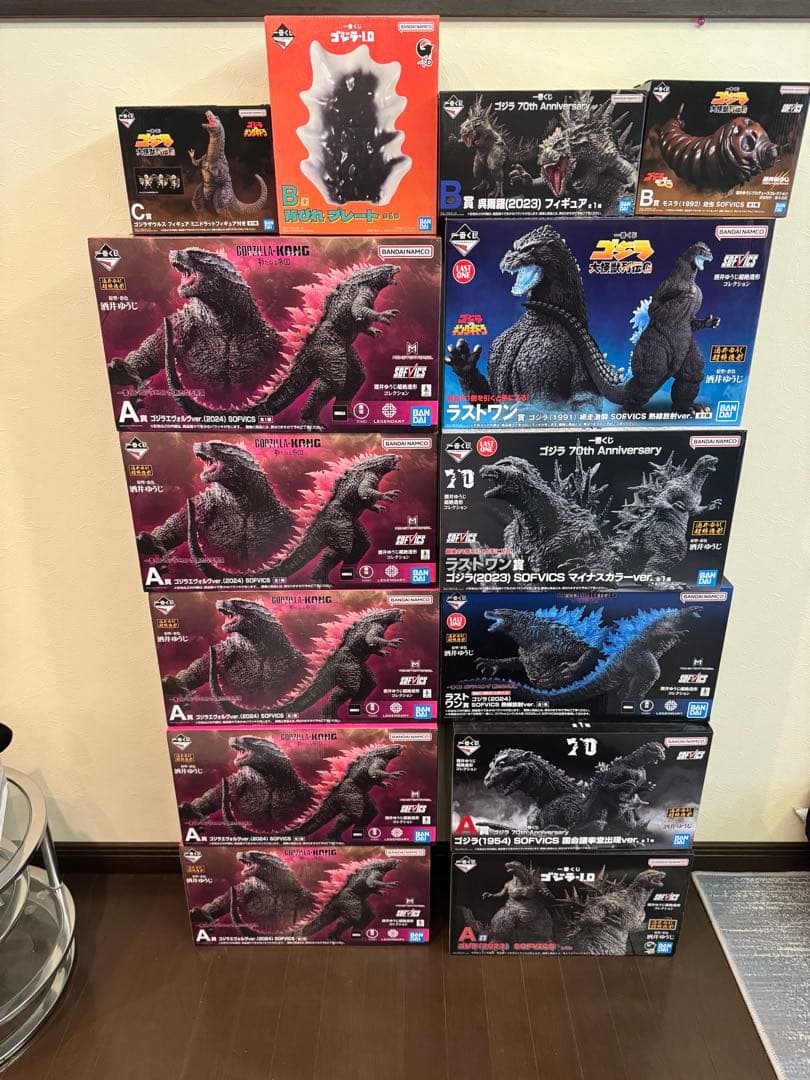 ゴジラ　フィギュア 1番くじ　ラストワン賞　その他　14体 一番くじ ゴジラ-1.0」がいよいよ発売！フィギュア「ゴジラ（2023