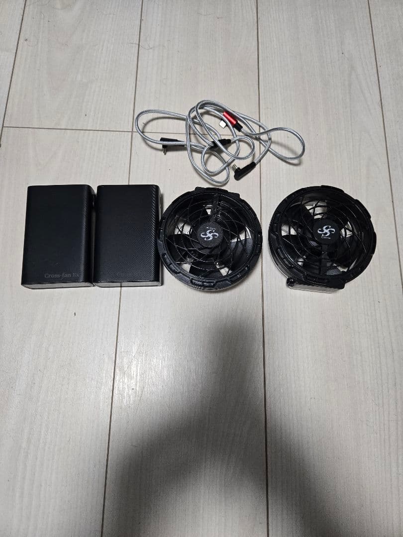 ★早い者勝ち★Cross-fan Ex スターターキット　バッテリー２個付