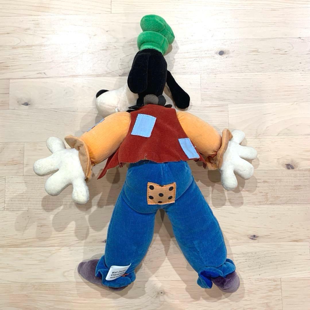 グーフィー かかし ぬいぐるみ ディズニーランドトゥーンタウン - メルカリ