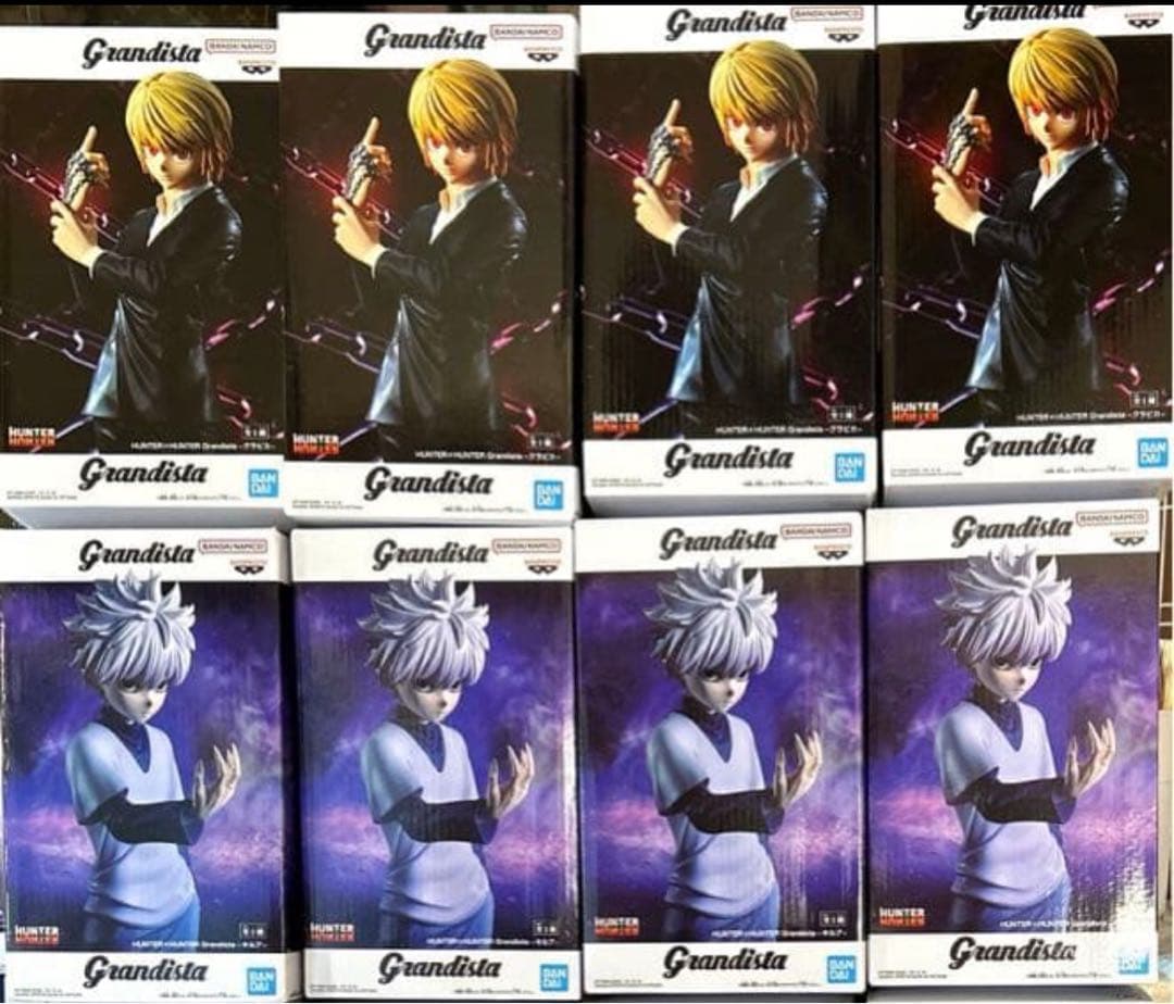 HUNTERXHUNTER　キルア14個　クラピカ4個グランディスタ8個セット