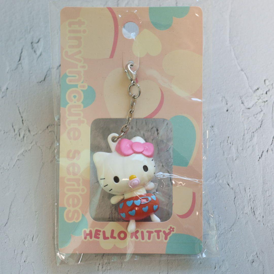 【ぽ***キティ】ハローキティ 根付 マスコット BABY レトロ サンリオ ハローキティ クラシック マスコット バッグ Sanrio