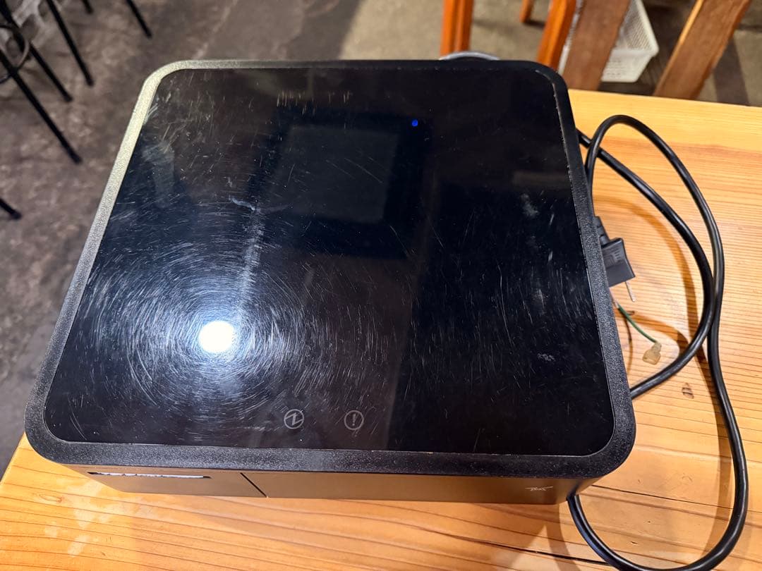 スター精密 サーマルプリンター付きドロアー mPOP エアレジ対応 黒