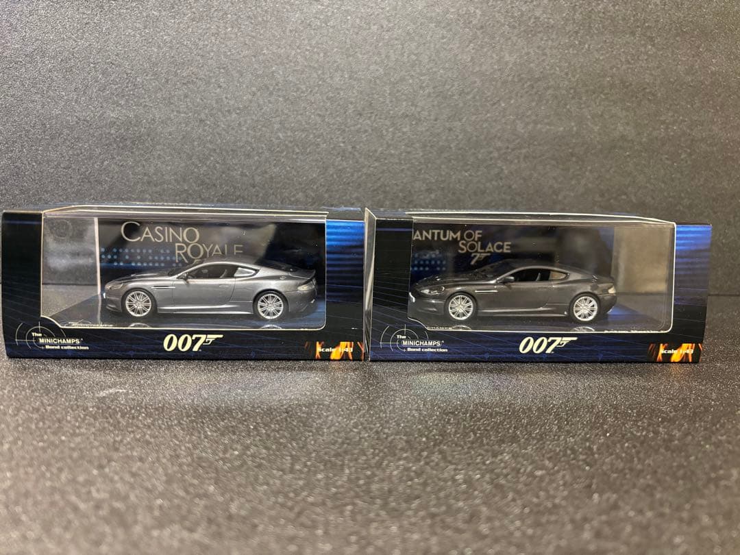 ミニチャンプス　007 カジノロワイヤル & 慰めの報酬 ミニカーセット
