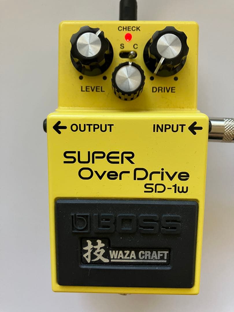 【特典有】【超美品】BOSS SUPER OverDrive SD-1w boss-super-overdrive-waza-