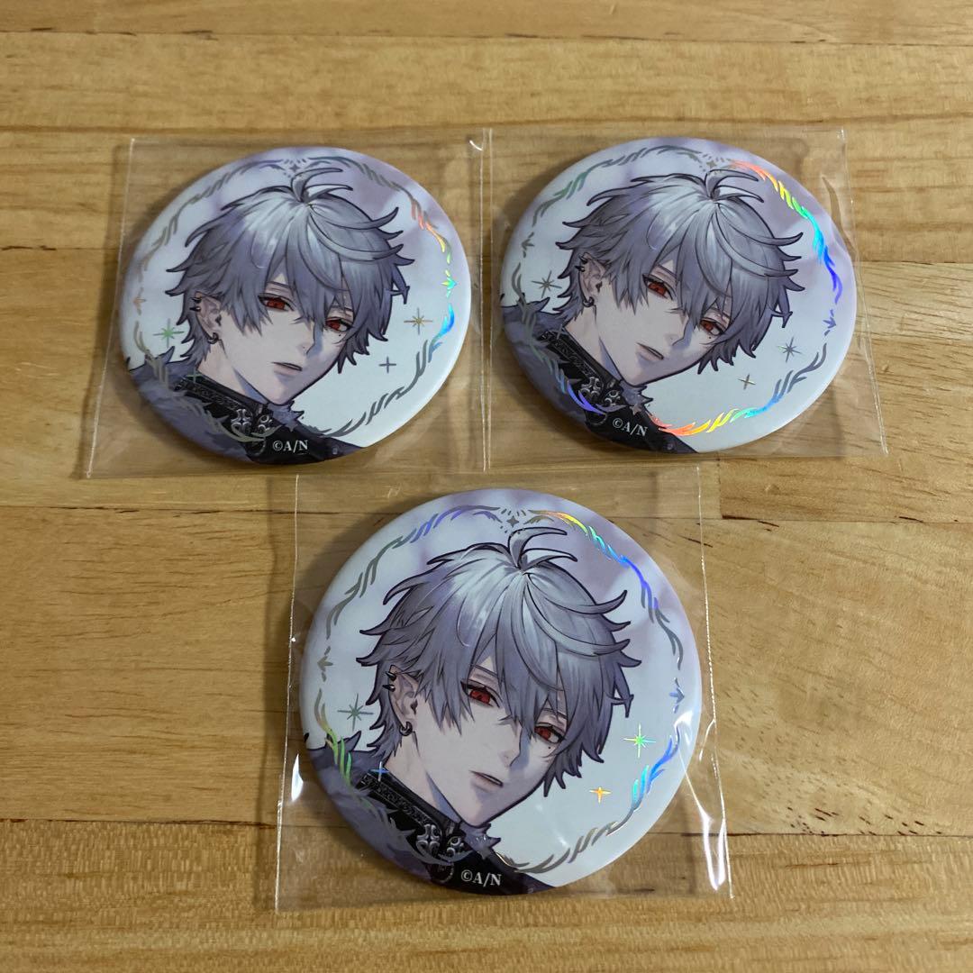 にじさんじ ART OF NIJISANJI 缶バッジ 葛葉 3点 - メルカリ