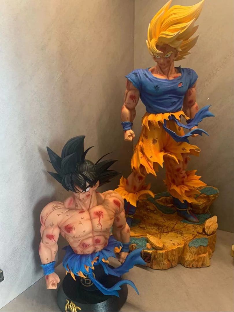 ドラゴンボール 孫悟空 ガレキ ガレージキット スタチュー X⑨④