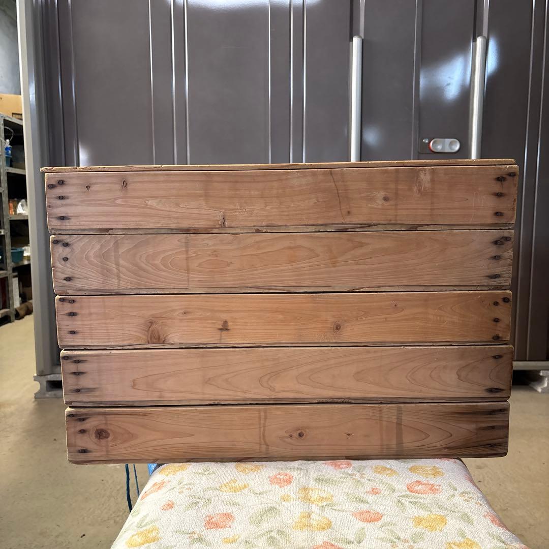 もろぶた 木箱 餅箱5箱 蓋1枚 ばんじゅう 昭和レトロ 名前入り - メルカリ