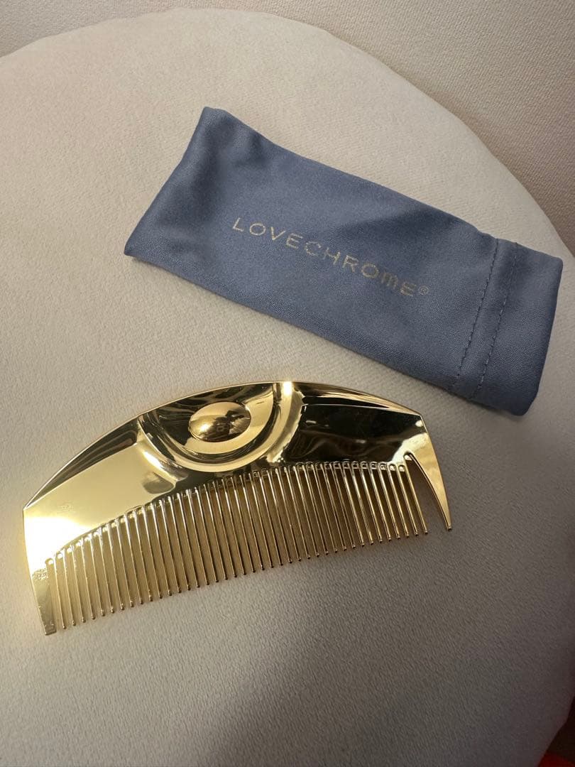 LOVE CHROME K24GPツキ ゴールド コーム