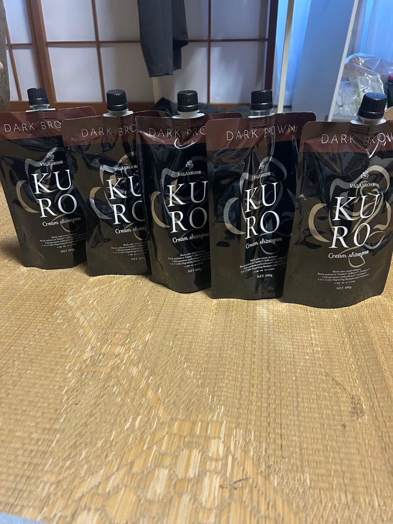 VALANROSS KURO Cream Shampoo ダークブラウン5セット 楽天市場】【4日20時から使える！クーポン対象商品】白髪染め