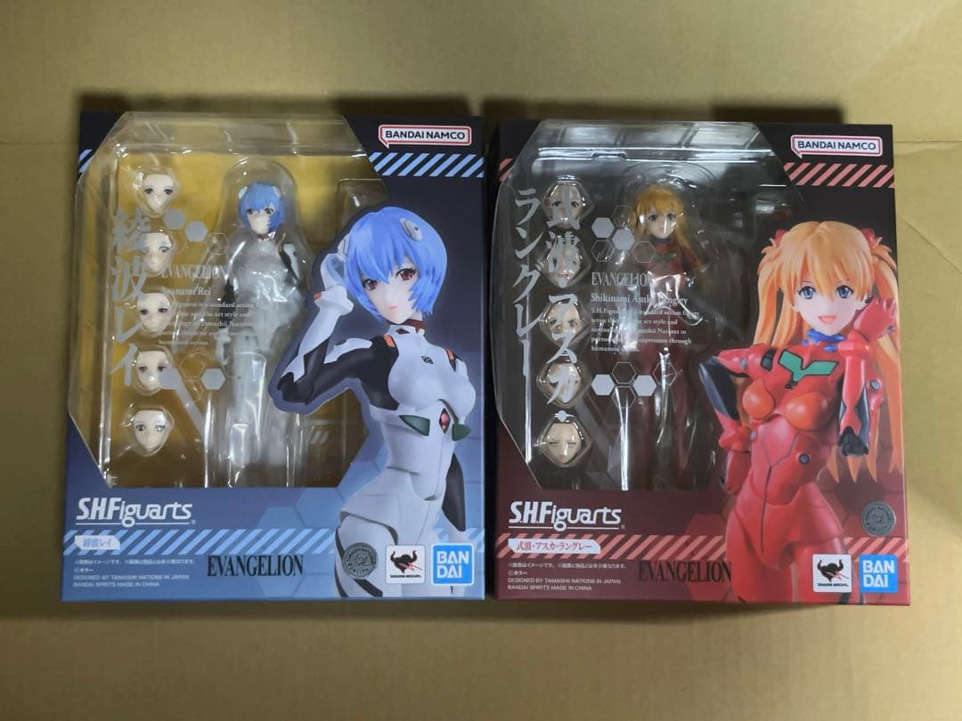 S.H.Figuarts 綾波レイ 式波・アスカ・ラングレー