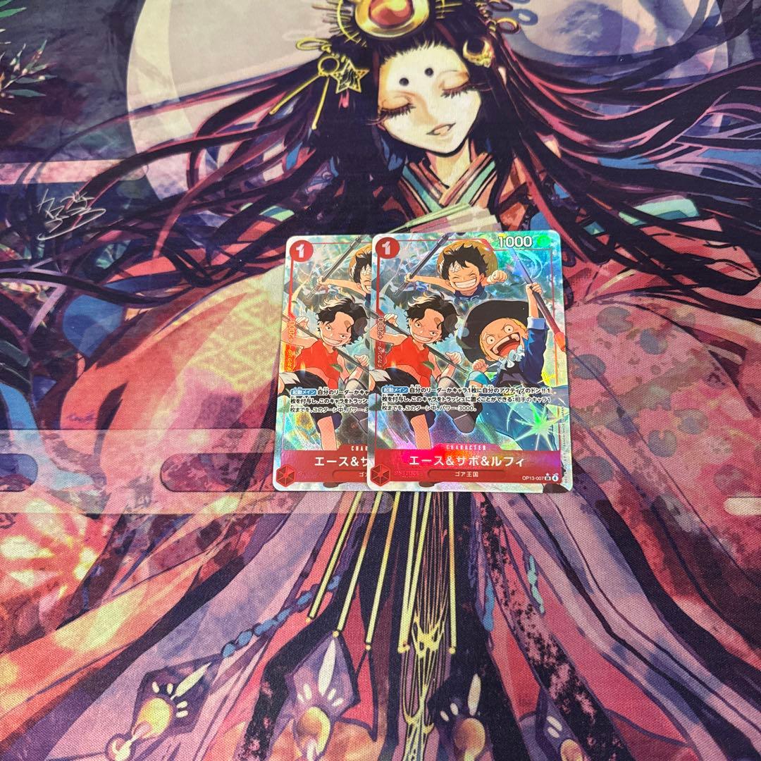 即日発送 エース&サボ&ルフィ パラレル 2枚 - メルカリ