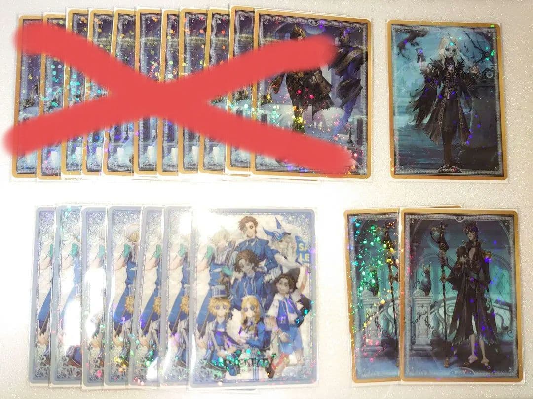 10枚セット コード未使用 第五人格 ローソン ホログラム カード 隠者 写真家