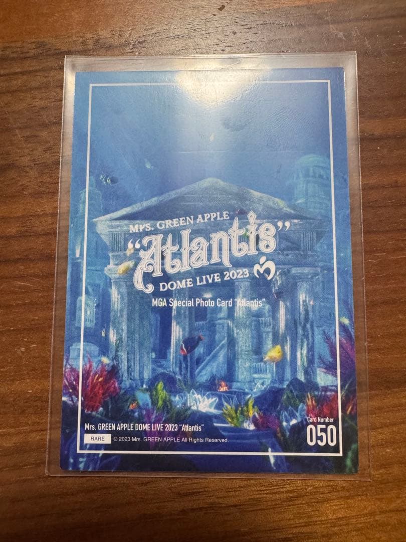 Mrs. GREEN APPLE 藤澤涼架 Atlantis フォトカード レア - メルカリ