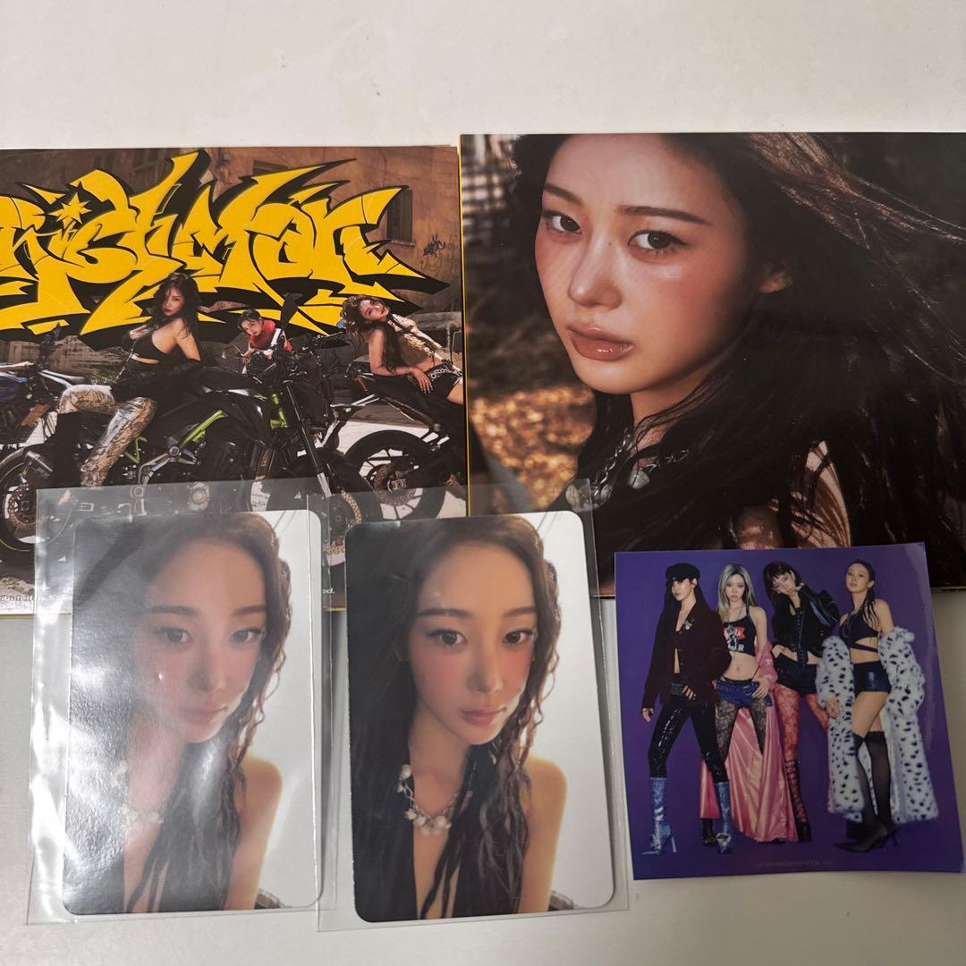 aespa ジゼル リッチマン トレカ ステッカー - メルカリ