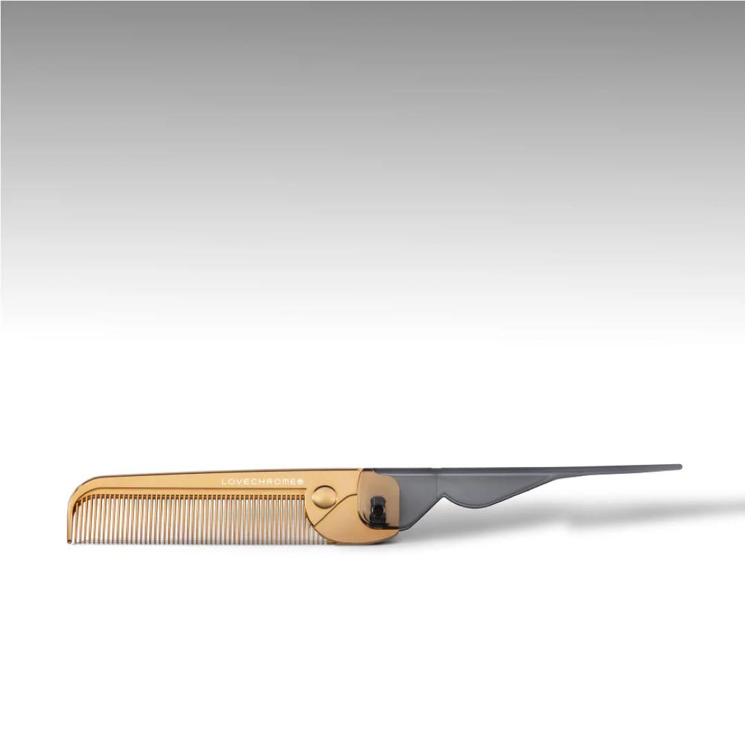 新品未開封　K24GPバングスコーム ゴールド　ラブクロム　LOVECHROME