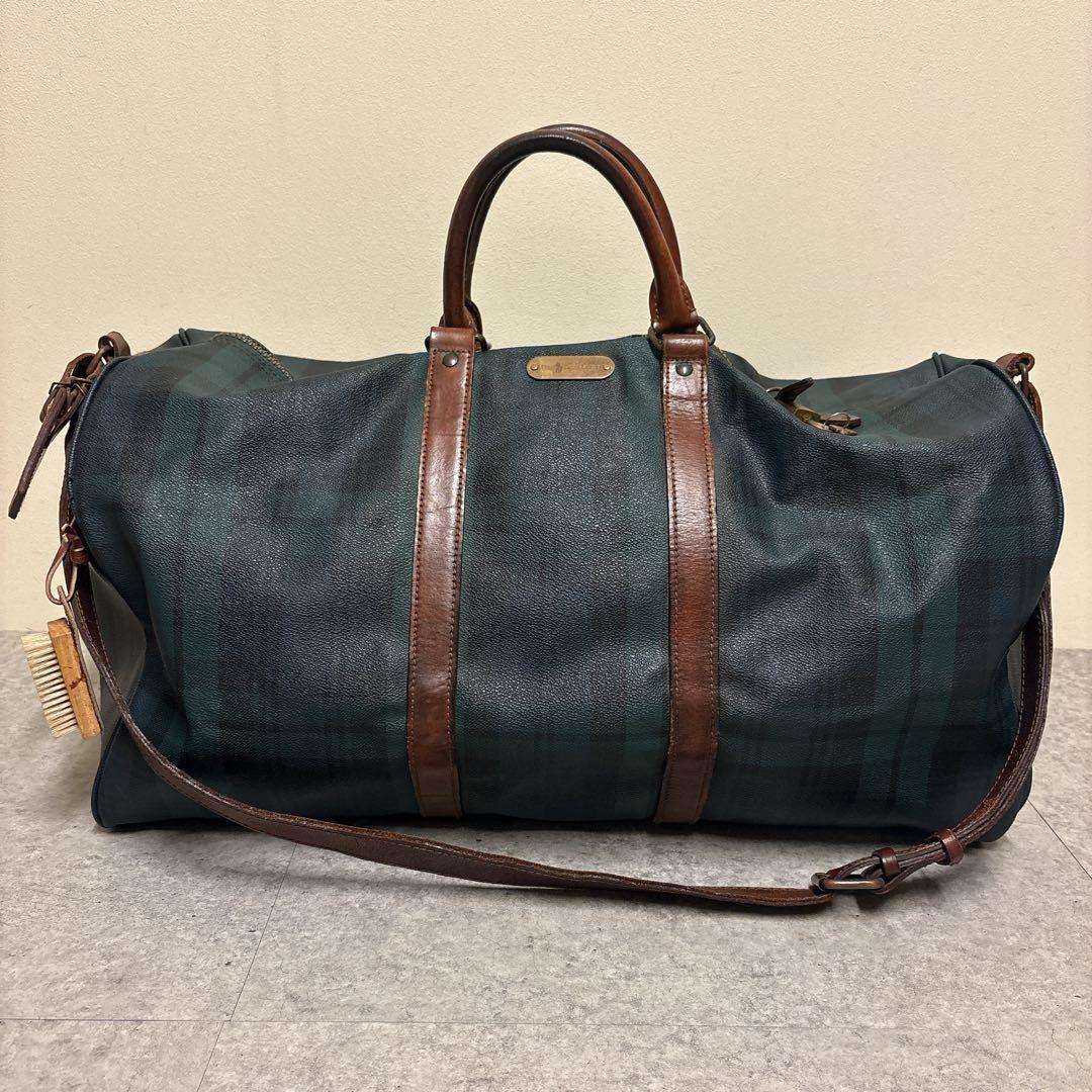 人気！ポロラルフローレン ボストンバッグ付属品あり 大容量 PVC 2WAY